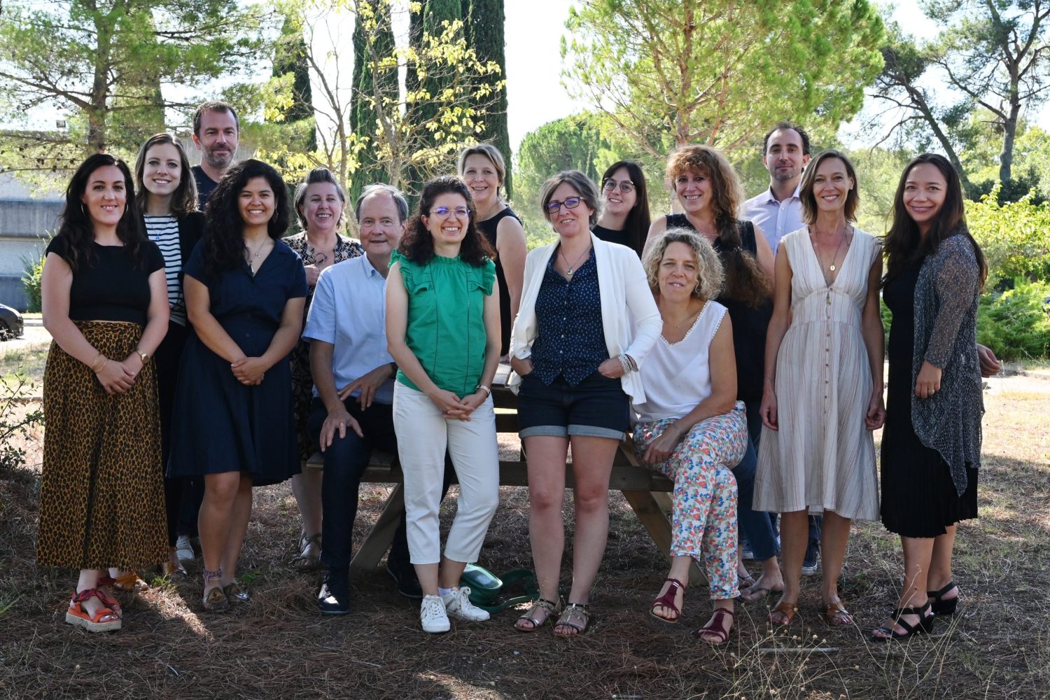 Photo de groupe 
Réunion Prezode au cirad, campus Lavette. 
Montpellier, France.
07/09/2023